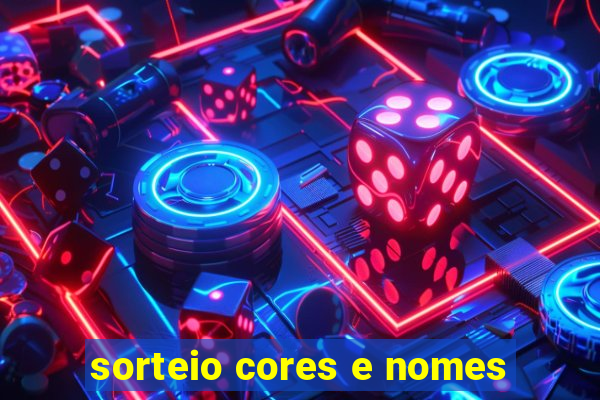 sorteio cores e nomes