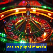 carles puyol morreu