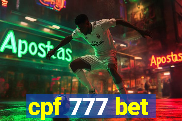 cpf 777 bet