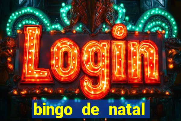 bingo de natal para imprimir gratis