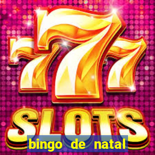 bingo de natal para imprimir gratis