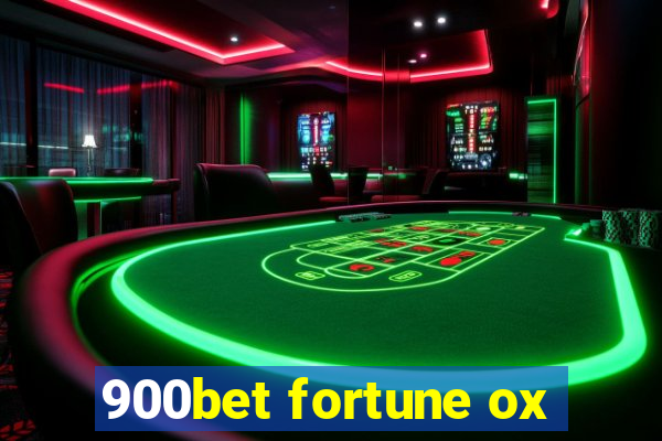 900bet fortune ox