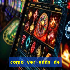 como ver odds de jogos passados