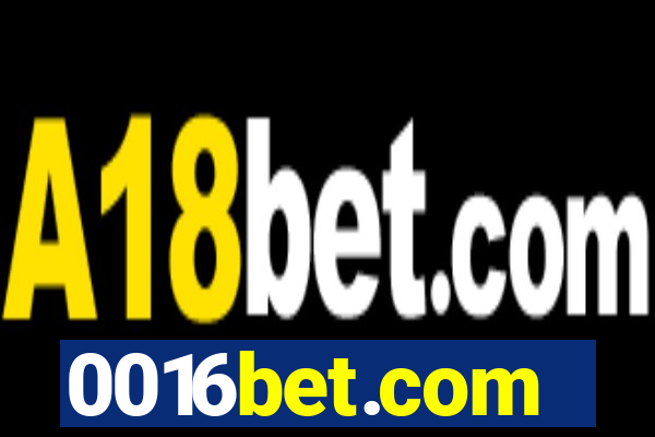 0016bet.com