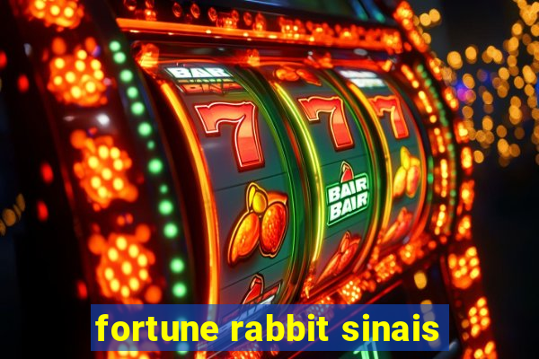 fortune rabbit sinais