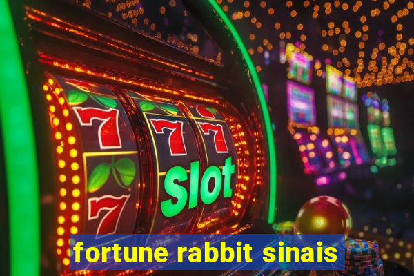 fortune rabbit sinais