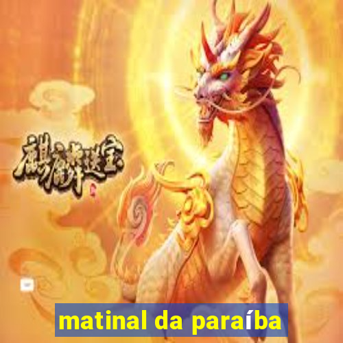 matinal da paraíba