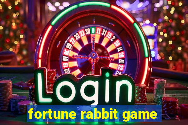 fortune rabbit game