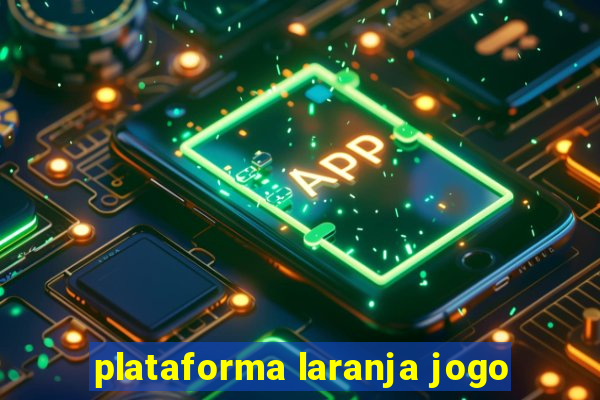 plataforma laranja jogo