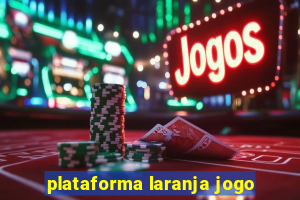 plataforma laranja jogo