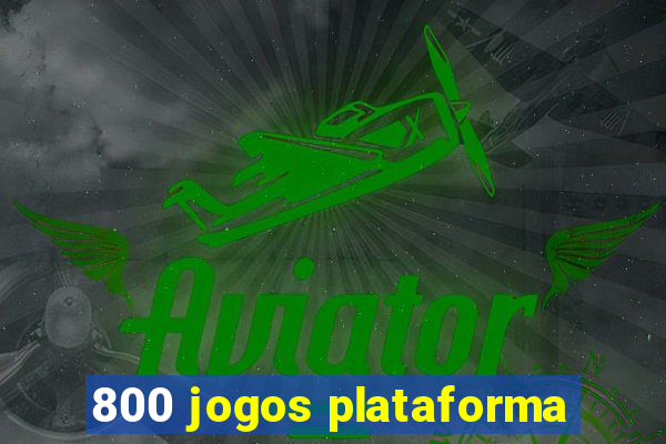 800 jogos plataforma