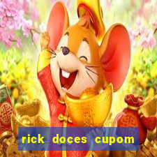 rick doces cupom primeira compra