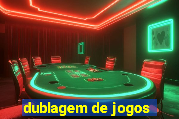 dublagem de jogos