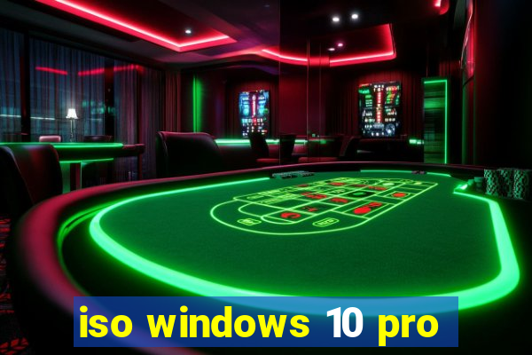 iso windows 10 pro