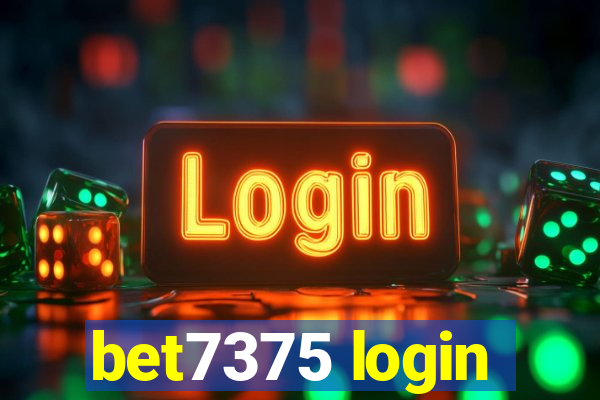 bet7375 login