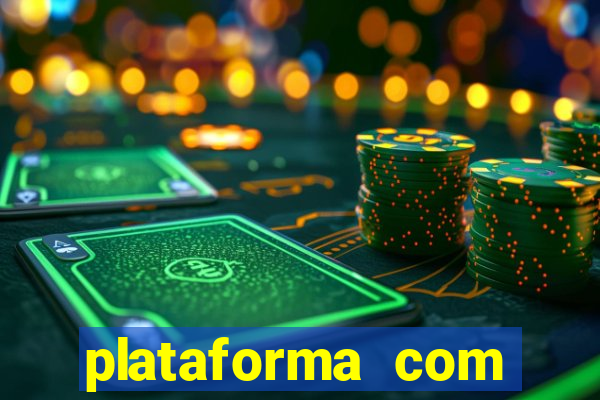 plataforma com porcentagem de ganhos