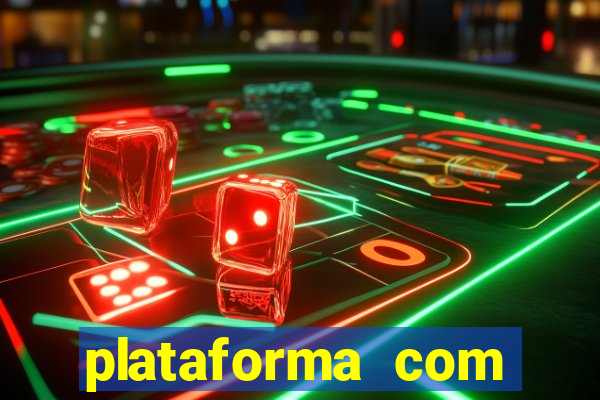 plataforma com porcentagem de ganhos