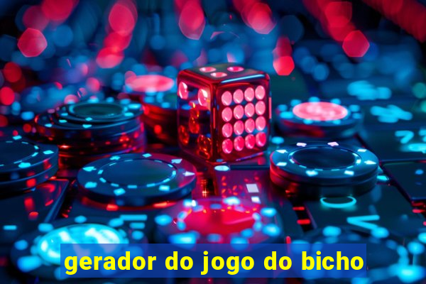 gerador do jogo do bicho