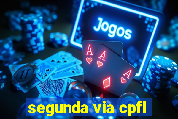 segunda via cpfl