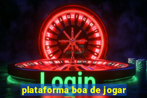 plataforma boa de jogar