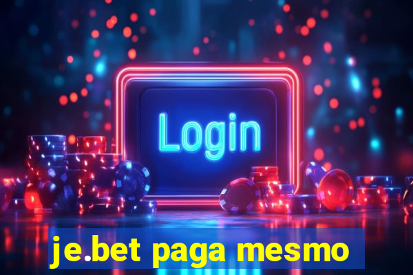 je.bet paga mesmo