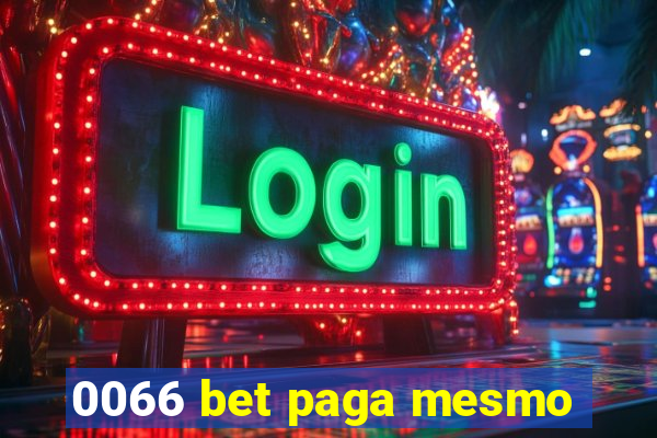 0066 bet paga mesmo