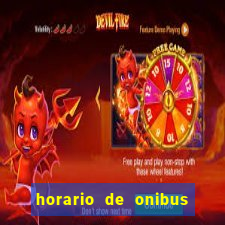 horario de onibus santos dumont x juiz de fora