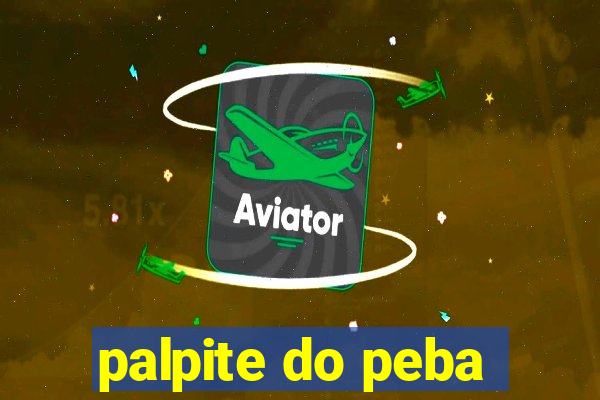 palpite do peba