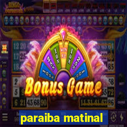 paraiba matinal