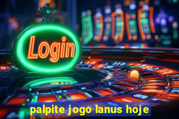 palpite jogo lanus hoje