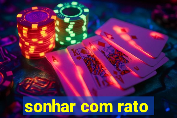 sonhar com rato