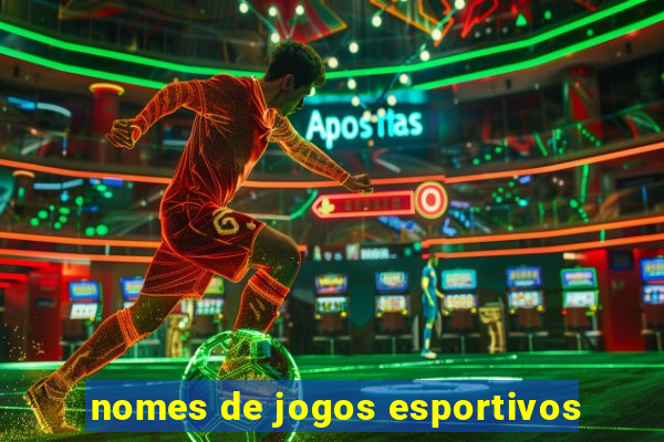 nomes de jogos esportivos