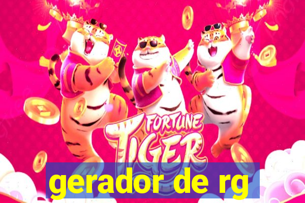 gerador de rg