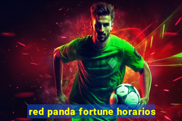 red panda fortune horarios