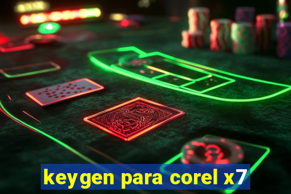 keygen para corel x7