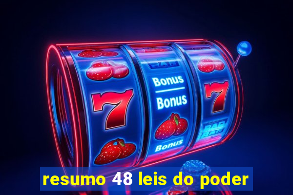 resumo 48 leis do poder