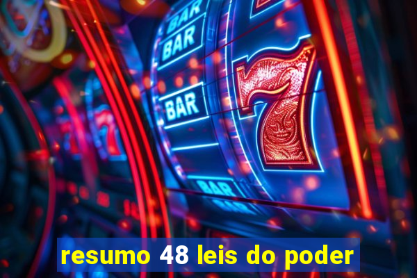 resumo 48 leis do poder