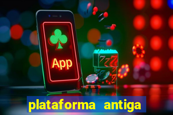 plataforma antiga de jogos