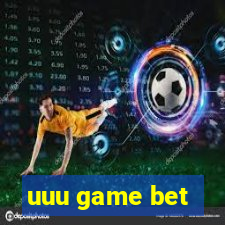 uuu game bet