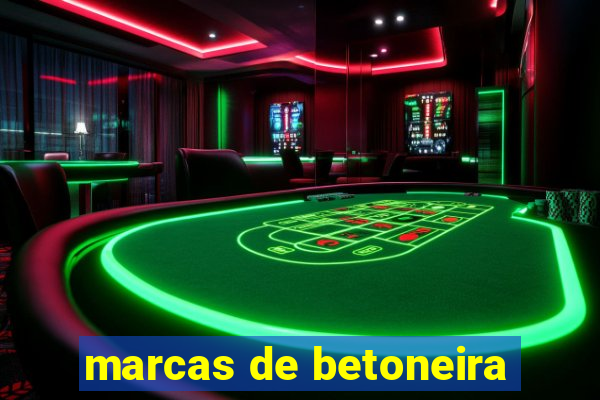 marcas de betoneira