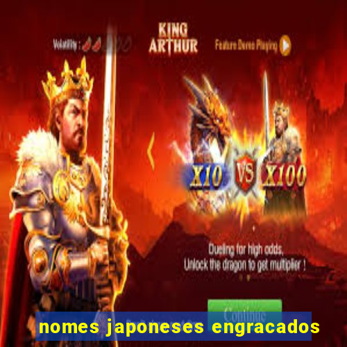 nomes japoneses engracados