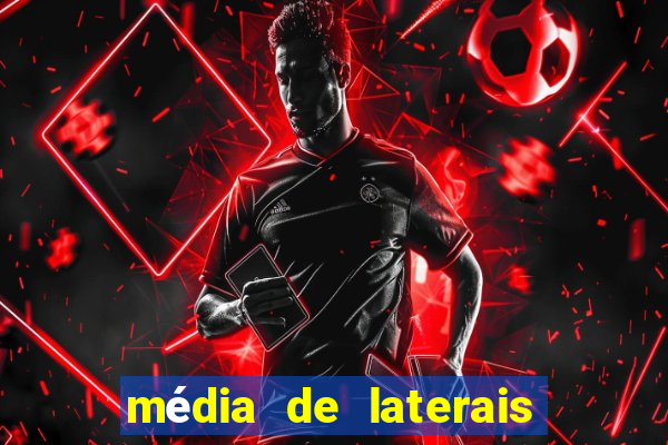 média de laterais por jogo premier league