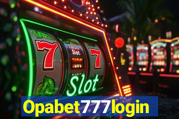 Opabet777login