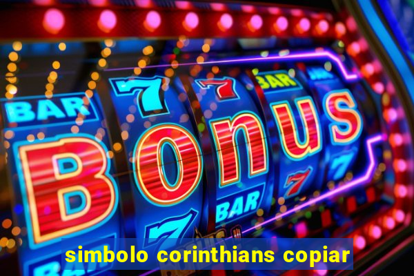 simbolo corinthians copiar