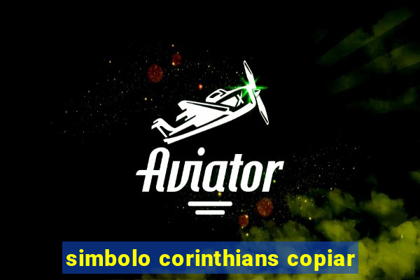 simbolo corinthians copiar