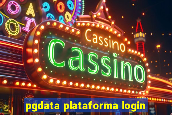 pgdata plataforma login