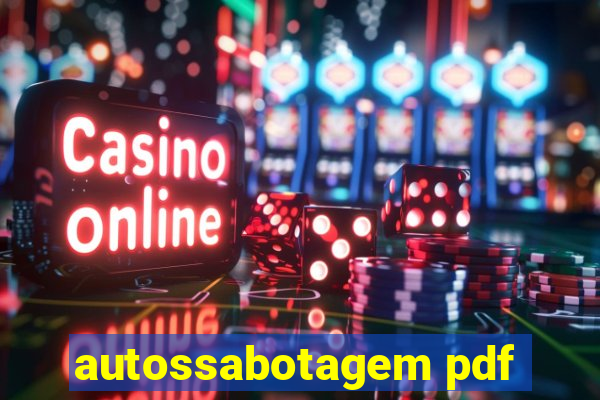 autossabotagem pdf