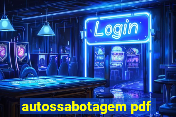 autossabotagem pdf