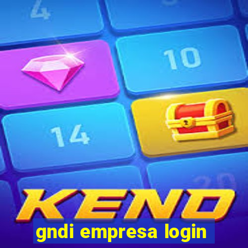 gndi empresa login