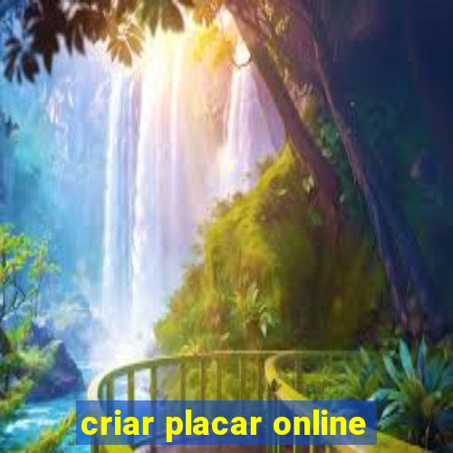 criar placar online